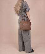 Wrangler Dome Satchel Crossbody Bag