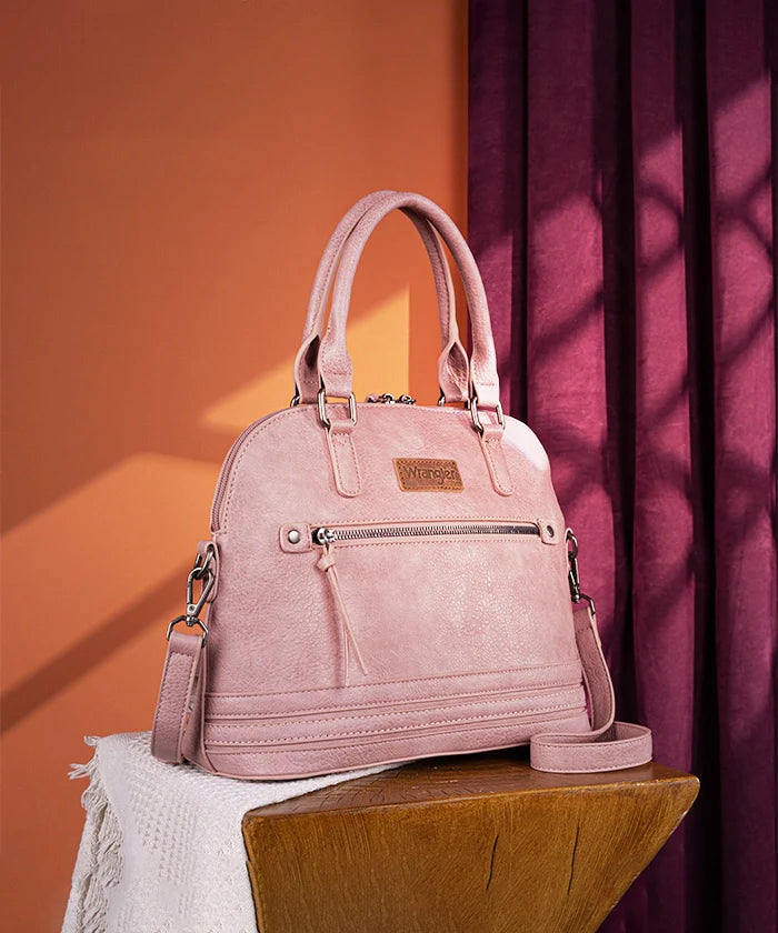 Wrangler Dome Satchel Crossbody Bag