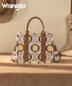 Wrangler Dual Sided Print Canvas Tote Bag