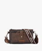 Wrangler Dual Zipper Crossbody Bag