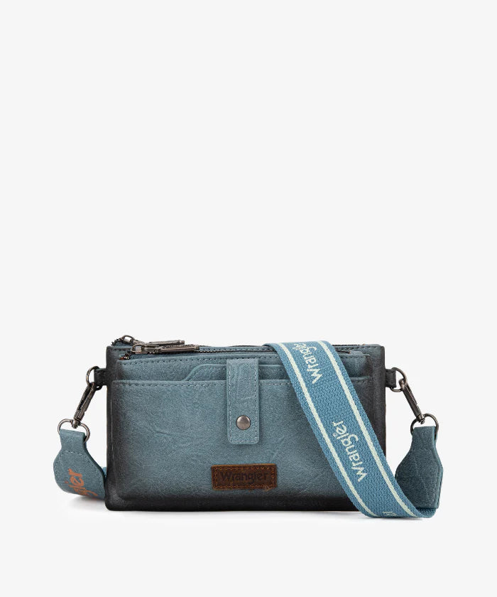 Wrangler Dual Zipper Crossbody Bag - Limited Stock