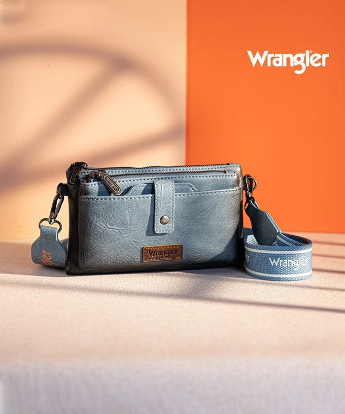 Wrangler Dual Zipper Crossbody Bag - Limited Stock