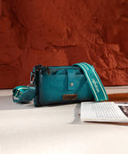 Wrangler Dual Zipper Crossbody Bag
