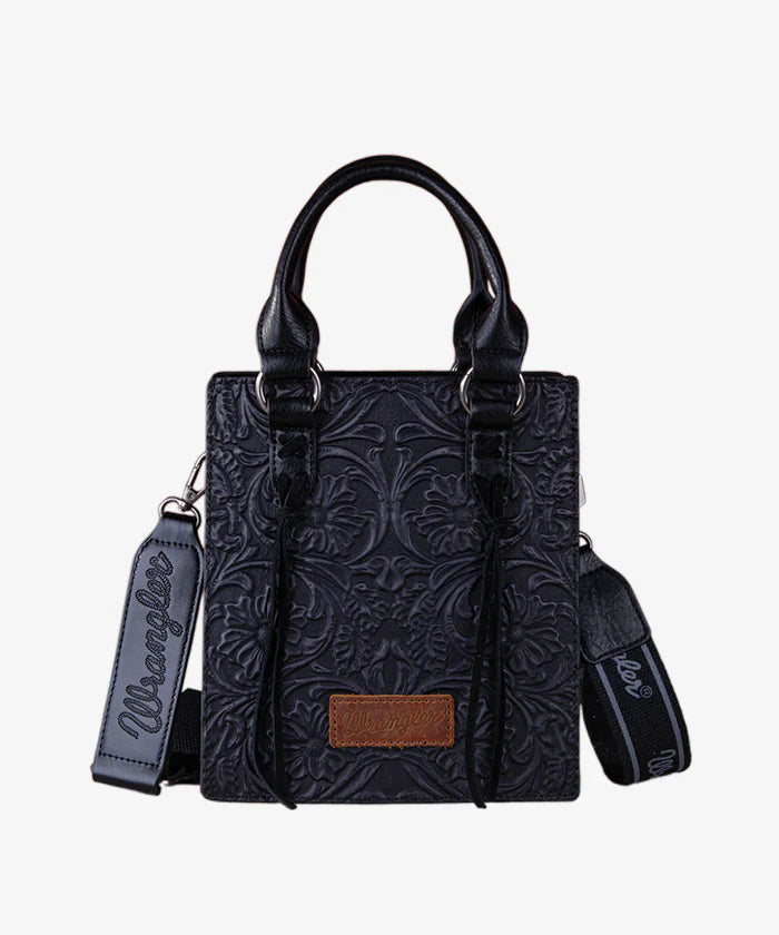 Wrangler Embossed Top Handle Crossbody