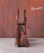 Wrangler Embossed Top Handle Crossbody