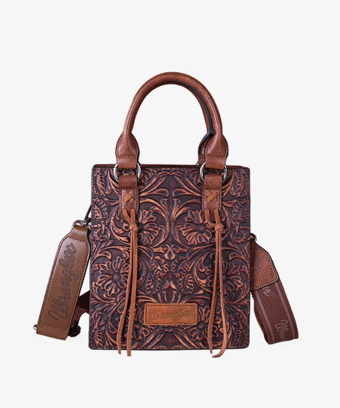Wrangler Embossed Top Handle Crossbody