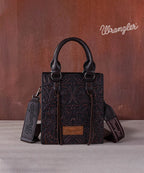 Wrangler Embossed Top Handle Crossbody