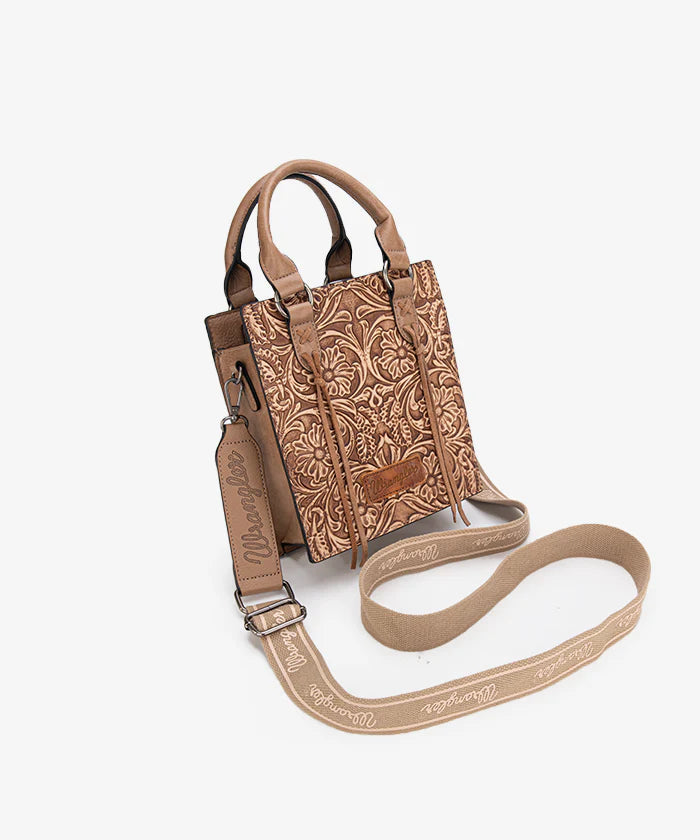 Wrangler Embossed Top Handle Crossbody
