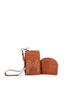 Wrangler Embroidered Boot Scroll Tote Bag Collection