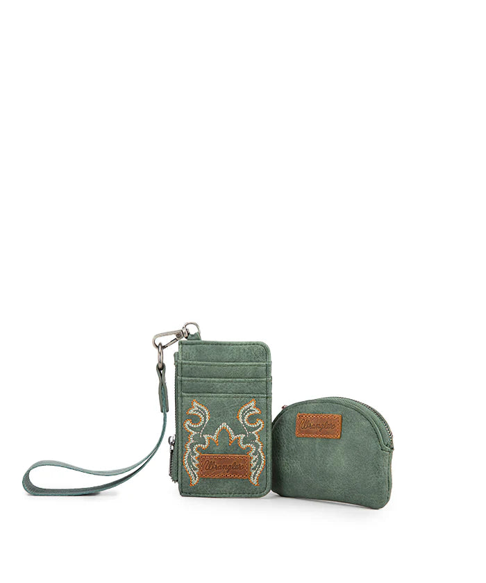 Wrangler Embroidered Boot Scroll Tote Bag Collection
