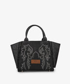Wrangler Embroidered Boot Scroll Tote Bag Collection