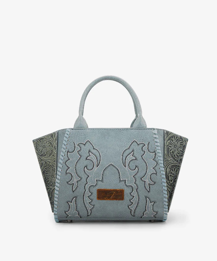 Wrangler Embroidered Boot Scroll Tote Bag Collection