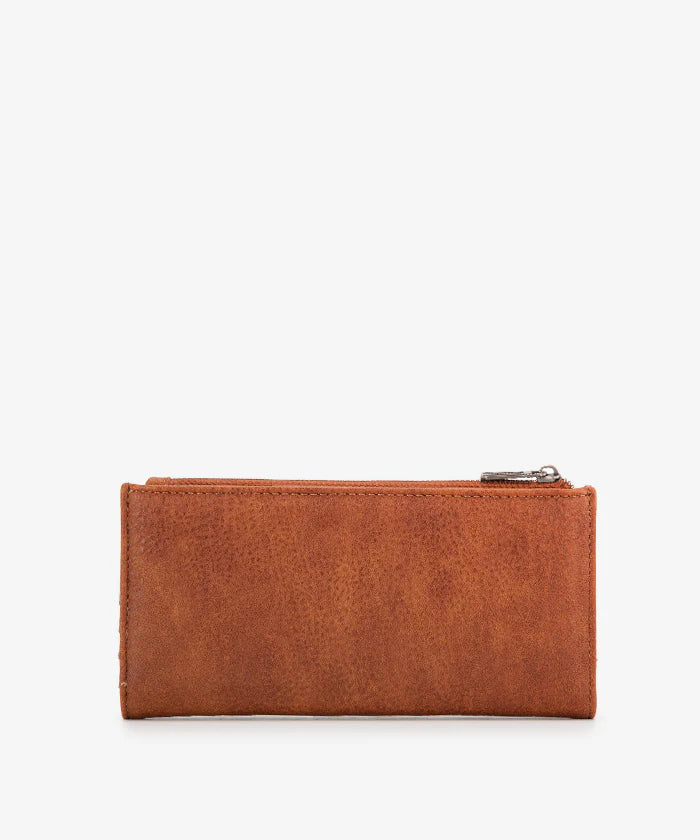 Wrangler Embroidered Boot Scroll Wallet