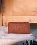 Wrangler Embroidered Boot Scroll Wallet