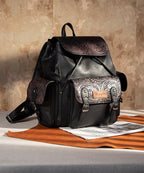 Wrangler Floral Tooled Concealed Carry Backpack