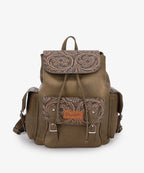 Wrangler Floral Tooled Concealed Carry Backpack