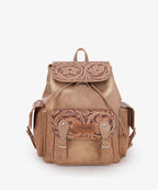 Wrangler Floral Tooled Concealed Carry Backpack