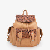 Wrangler Floral Tooled Concealed Carry Backpack