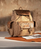 Wrangler Floral Tooled Concealed Carry Backpack