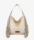 Wrangler Fringe Studded Hobo Bag
