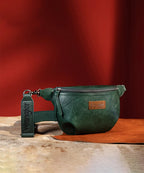 Wrangler Full Grain Leather Fanny Pack