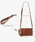 Wrangler Wallet Wristlet with Strap
