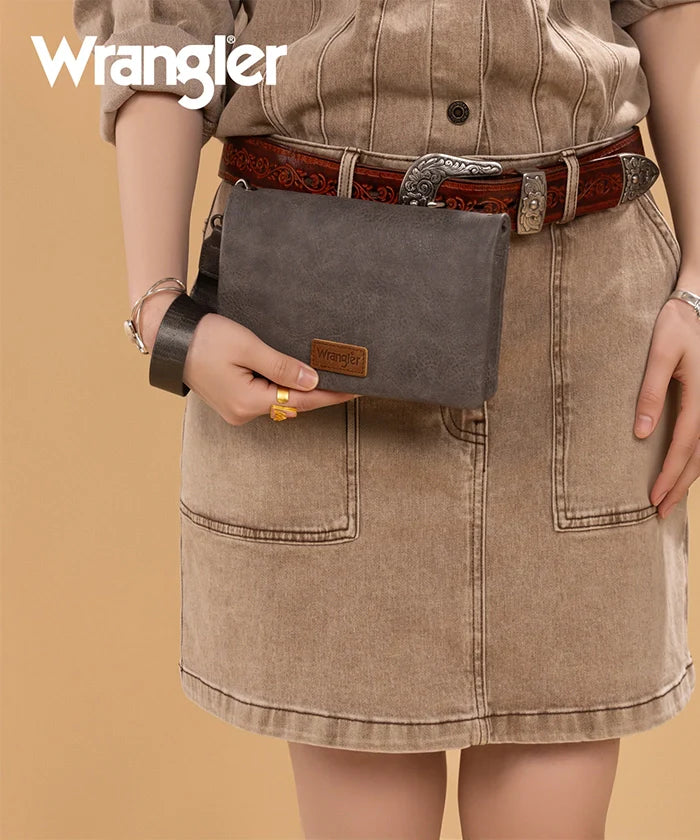 Wrangler Wallet Wristlet with Strap