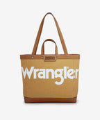 Wrangler Leather Trim Canvas Tote Bag Collection