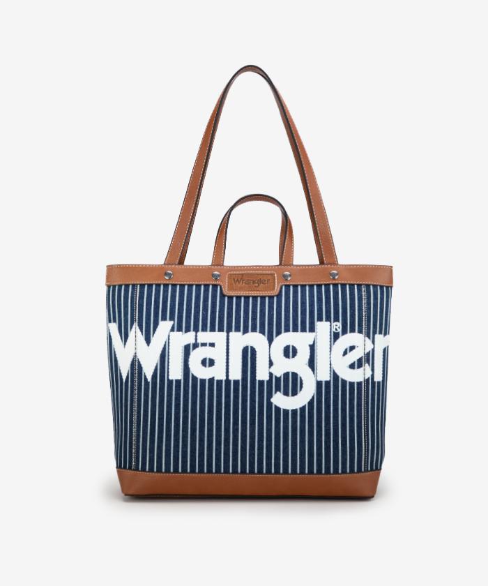 Wrangler Leather Trim Canvas Tote Bag Collection