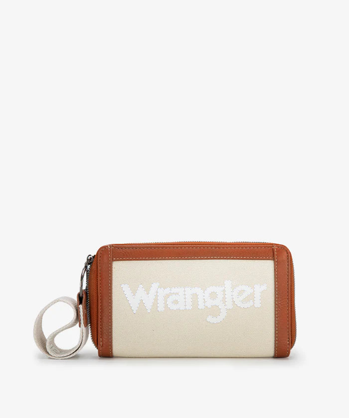 Wrangler Leather Trim Canvas Tote Bag Collection