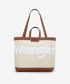 Wrangler Leather Trim Canvas Tote Bag Collection