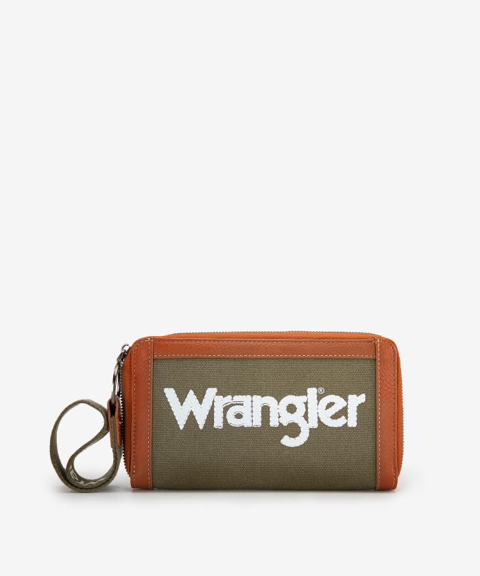 Wrangler Leather Trim Canvas Tote Bag Collection