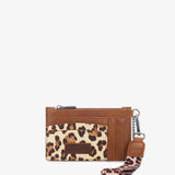 Wrangler Leopard Print Card Holder