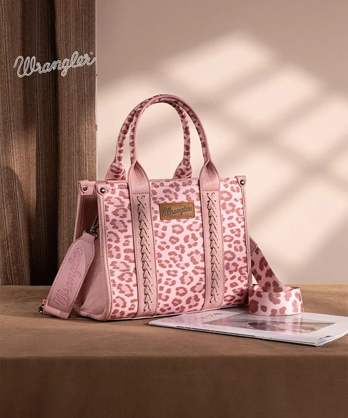 Wrangler Animal Print Concealed Carry Tote Bag