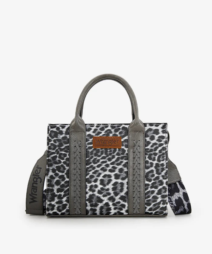 Wrangler Leopard Printed Tote Bag