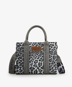 Wrangler Leopard Printed Tote Bag