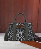 Wrangler Leopard Printed Tote Bag