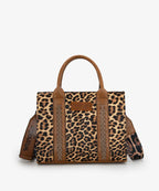 Wrangler Leopard Printed Tote Bag