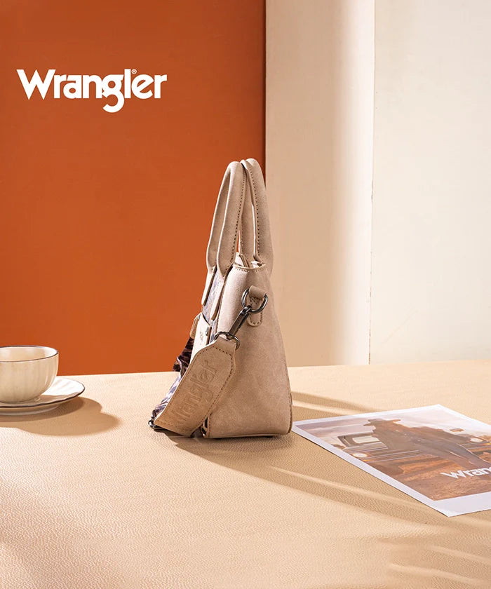 Wrangler Western Leopard Print Tote Bag