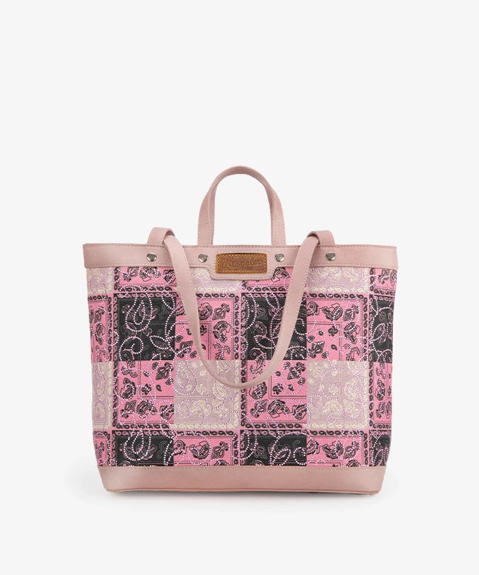 Wrangler Paisley Carry Tote Bag Collection