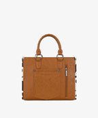 Wrangler Print Whipstitch Concealed Carry Tote Bag