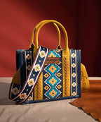 Wrangler Southwestern Crossbody Tote Bag