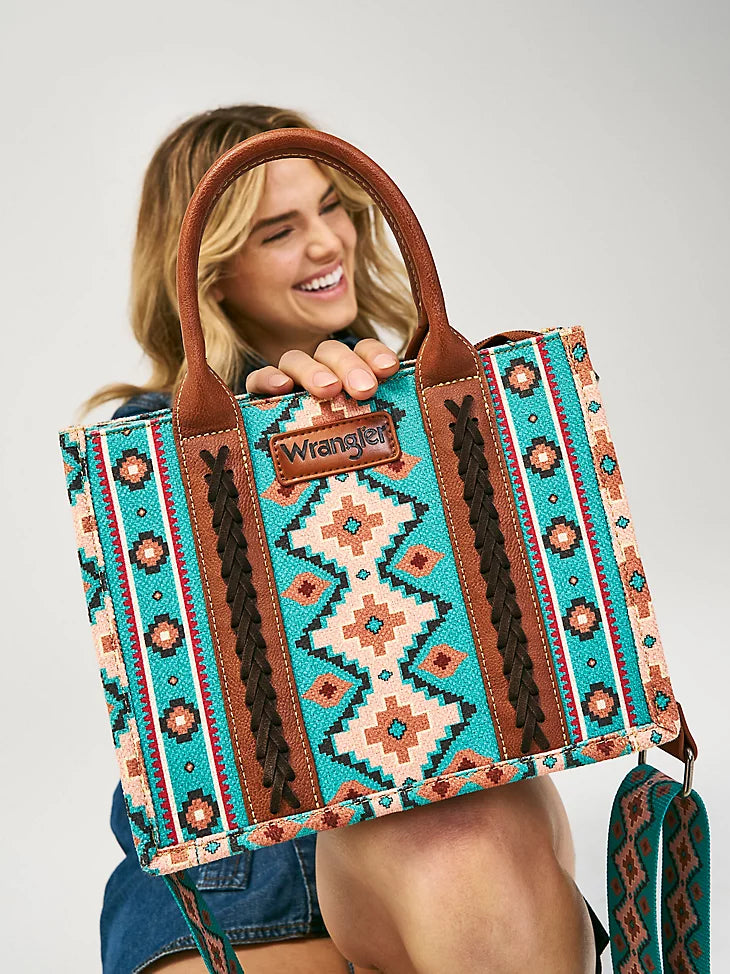 Wrangler Southwestern Print Tote Bag Set