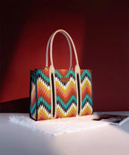 Wrangler Southwestern Pattern Concealed Carry Wide Tote Collection