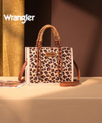Wrangler Southwestern Print Rope Handle Tote Bag
