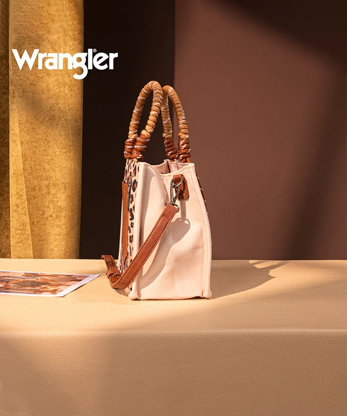 Wrangler Southwestern Print Rope Handle Tote Bag