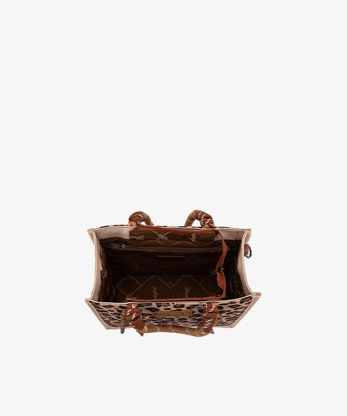 Wrangler Southwestern Print Rope Handle Tote Bag