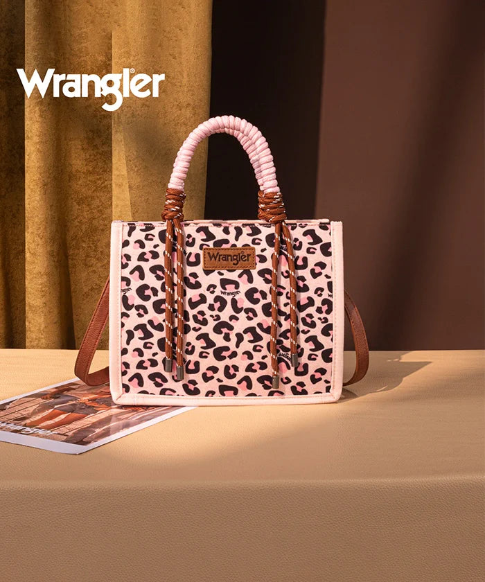 Wrangler Southwestern Print Rope Handle Tote Bag