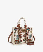 Wrangler Southwestern Print Rope Handle Tote Bag