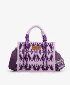 Wrangler Southwestern Print Rope Handle Tote Bag